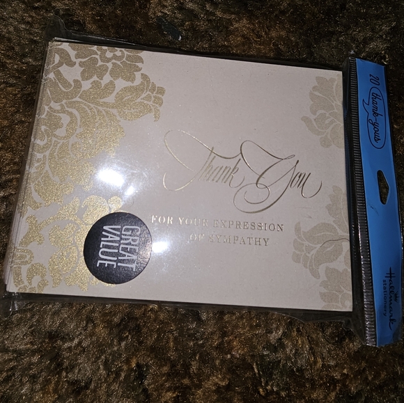 VALUE PACK 20... Thank you cards for your expression of sympathy. - Picture 1 of 5